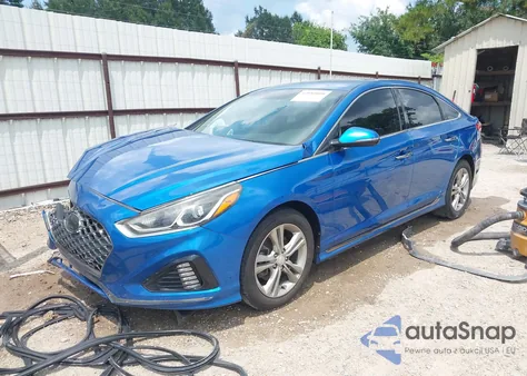 2018 Hyundai Sonata Sport из США, поврежденный, VIN 5NPE34AF5JH642418